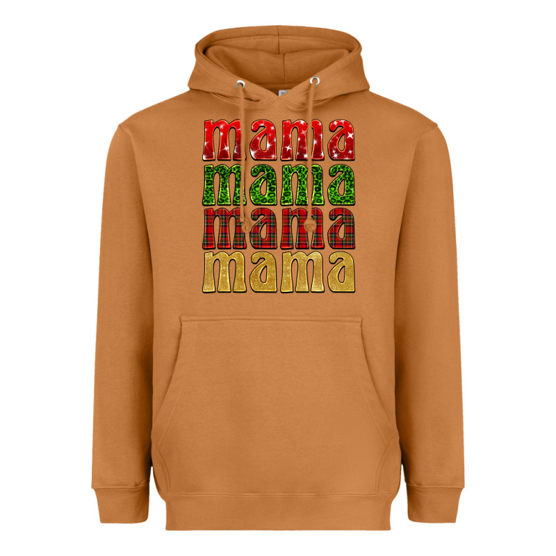 Christmas Mama Heavyweight Hoodie by BarkalooDesign | Teevron