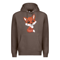 Coffee fox Premium Hoodie - texasbilliewilder