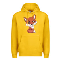 Lemon fox Premium Hoodie - texasbilliewilder