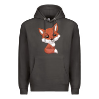 Smoke fox Premium Hoodie - texasbilliewilder