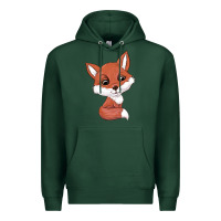 Sports Green fox Premium Hoodie - texasbilliewilder