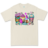 Bone eyelash coffee cups Premium Tee - Zillion Design Studio