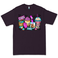 Plum eyelash coffee cups Premium Tee - Zillion Design Studio