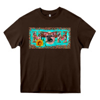 Chocolate Brown mom heifer license plate Heavy Core Tee - Artiststas