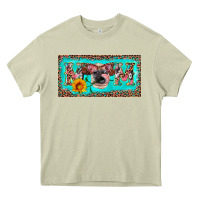 Mossy mom heifer license plate Heavy Core Tee - Artiststas