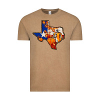 Vintage Coffee texas map fall Vintage Tee - JahusDesignShop