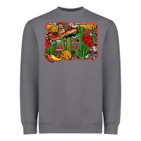 Storm mexican cacti background Heavyweight Sweatshirt - Artiststas