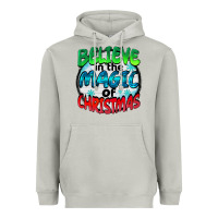 Moon Dust believe in the magic of christmas Heavyweight Hoodie - BarkalooDesign