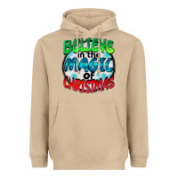 Mushroom believe in the magic of christmas Heavyweight Hoodie - BarkalooDesign