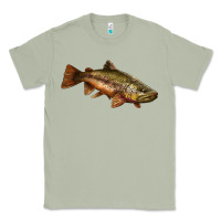 Matcha brown trout Classic Tee - LillyAllenDesigns