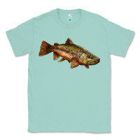 Seafoam brown trout Classic Tee - LillyAllenDesigns