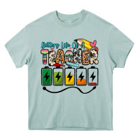Arona battery life of a teacher Heavy Core Tee - Zillion Design Studio