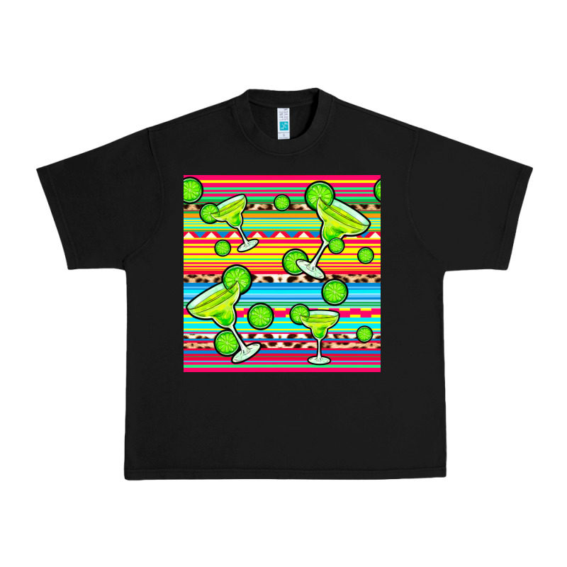 Margarita Serape Seamless Pattern Urban Heavy Tee by BundleAndBundleShop | Teevron