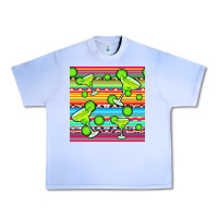 Grape Ice margarita serape seamless pattern Urban Heavy Tee - BundleAndBundleShop