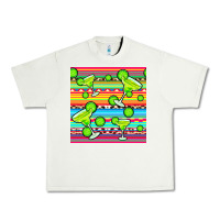 Pistachio margarita serape seamless pattern Urban Heavy Tee - BundleAndBundleShop