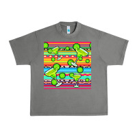 Tornado margarita serape seamless pattern Urban Heavy Tee - BundleAndBundleShop