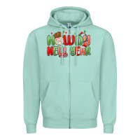 Seafoam howdy new year Zipper Hoodie - MaliasSmallBusiness