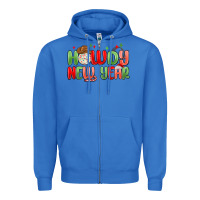 True Royal howdy new year Zipper Hoodie - MaliasSmallBusiness