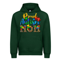 Forest Green proud autism mom Urban Hoodie - CowGirlArtShop