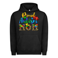 Pigment Black proud autism mom Urban Hoodie - CowGirlArtShop