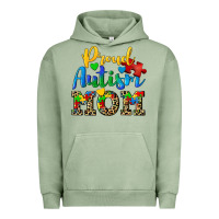 Pigment Oil Green proud autism mom Urban Hoodie - CowGirlArtShop