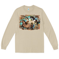 Mushroom 3 western horses running free Long Sleeve Tee - LillyAllenDesigns