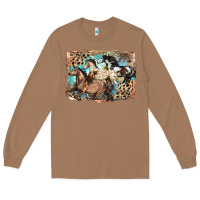Toasted Coconut 3 western horses running free Long Sleeve Tee - LillyAllenDesigns
