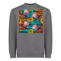 Celebrity Hat With Leopard Heavyweight Sweatshirt | Teevron