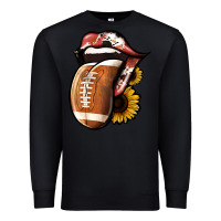 Black football Premium Sweatshirt - Jasminsmagicworld