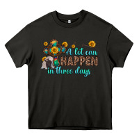 Asphalt a lot can happen in three days Heavy Core Tee - Zillion Design Studio