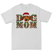 Dove Grey christmas dog mom dachshund Premium Tee - RanaPortraitStore