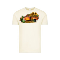 Vintage Arctic sunflower truck Vintage Tee - JahusDesignShop