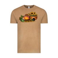 Vintage Camel sunflower truck Vintage Tee - JahusDesignShop