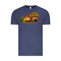 Vintage Denim sunflower truck Vintage Tee - JahusDesignShop