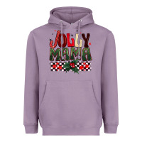 Lavender Christmas jolly mama Heavyweight Hoodie - BarkalooDesign