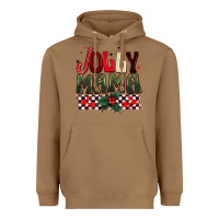 Toasted Coconut Christmas jolly mama Heavyweight Hoodie - BarkalooDesign