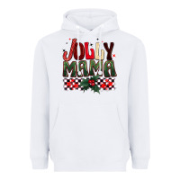 Christmas Jolly Mama Heavyweight Hoodie | Teevron