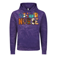 Cloud Purple nurse fall Vintage Hoodie - JahusDesignShop