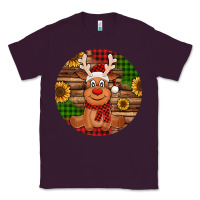 Plum Cute reindeer Christmas Classic Tee - Jasminsmagicworld