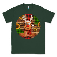 Sports Green Cute reindeer Christmas Classic Tee - Jasminsmagicworld