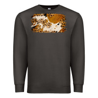 Smoke leopard cowhide brushstroke Premium Sweatshirt - Jasminsmagicworld