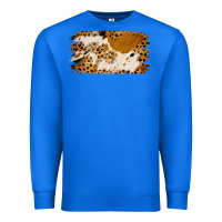 True Royal leopard cowhide brushstroke Premium Sweatshirt - Jasminsmagicworld