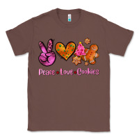 Chestnut peace love cookies Classic Tee - AdoDesignShop