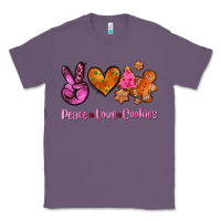 Lavender peace love cookies Classic Tee - AdoDesignShop