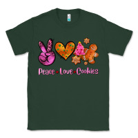Sports Green peace love cookies Classic Tee - AdoDesignShop