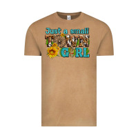Vintage Camel just a small town girl with sunflowers and money Vintage Tee - AdoDesignShop
