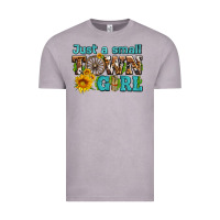 Just A Small Town Girl With Sunflowers And Money Vintage Tee | Teevron