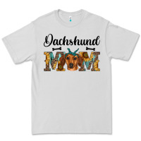 Dove Grey western dachshund mom Premium Tee - RanaPortraitStore