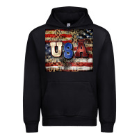 Black usa Urban Hoodie - CowGirlArtShop