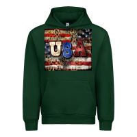 Forest Green usa Urban Hoodie - CowGirlArtShop